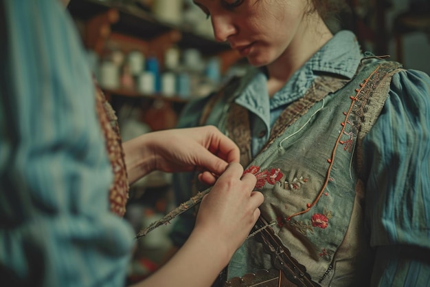 Мастер за работой